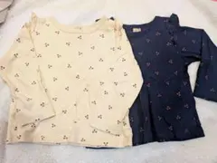 さくらんぼ 長袖Tシャツ2枚セット