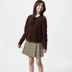 ユニクロ　プリーツミニスコート