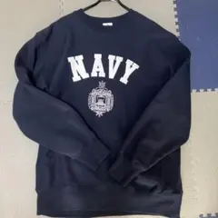 U.S. NAVY スウェット トレーナー ネイビー　NAVY-004のサムネイル