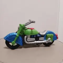TMNT ミュータントタートルズ サイドカー付きバイク フィギュア 箱なし