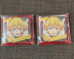 鬼滅の刃　バレンタイン＆ホワイトデー2026 我妻善逸　缶バッジ2個セット