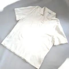 ZARA ポロシャツ オフホワイト Mサイズのサムネイル