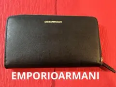 【新品未使用】EMPORIOARMANIラウンドファスナー長財布❗️のサムネイル