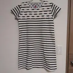 快晴堂　Tシャツ　チュニック　水玉のサムネイル