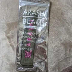 嵐を旅する展覧会 BEAMS ラゲッジマーク　緑色　相葉雅紀