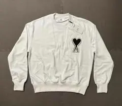 超美品 AMI PARIS ホワイトニット M