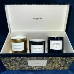 ☆1未使用 Christian Dior アロマキャンドル3個セット ディオール