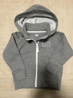 Helly Hansen グレー ジップアップパーカー 100
