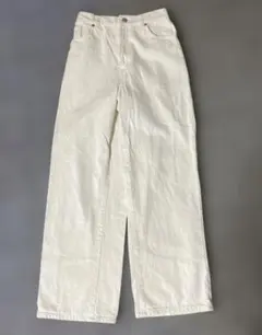 美品）INSILENCEワイドストレートパンツ - メルカリ