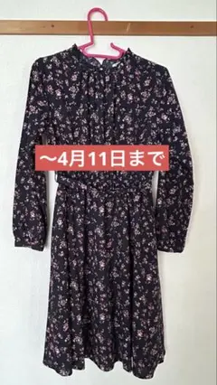 COLZA Honeys 小花柄ワンピース Mサイズ