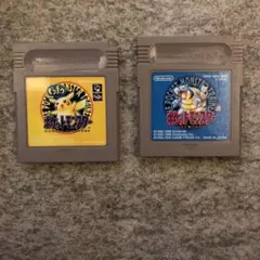 ポケットモンスター ピカチュウ & 青 セット　ソフトのみ