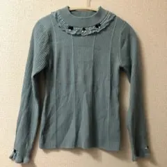 axes femme アクシーズファム　ハイネックニットブラウス　ローズ　バラのサムネイル