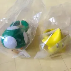 スーパーマリオ　ファッションリングコレクション　ガチャ　２種