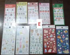 【まとめ売り】シートシールセット☆E