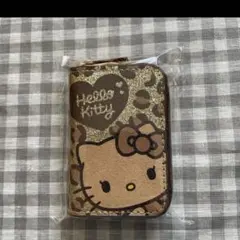 ハローキティ　日焼けキティキラキラマルチケース