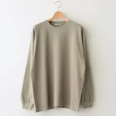 新品 AURALEE | LUSTER PLAITING L/S TEE MENのサムネイル