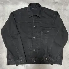 UNIQLO 1stタイプ　デニムジャケット　ブラック