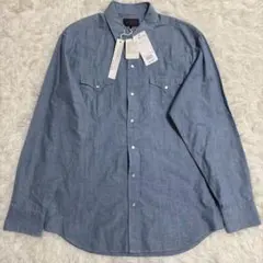 【新品未使用】BEAMS＋ 長袖 ウエスタンシャツ メンズ XLサイズ