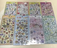 キャラクター プチドロップステッカー ＆うるちゅるPOPSEAL8種セット