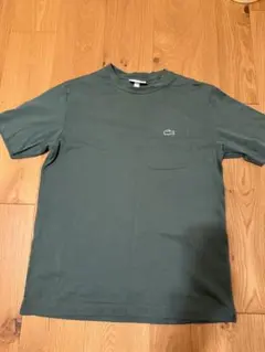 LACOSTE CLASSIC FIT Tシャツ US S ダークグリーン