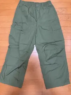 GU カーゴパンツ オリーブグリーン