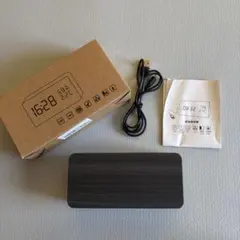 未使用 WOOD STYLE DIGITAL LED CLOCK デジタル 時計のサムネイル