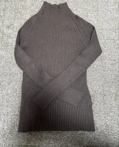 レディース　ニット　リブ