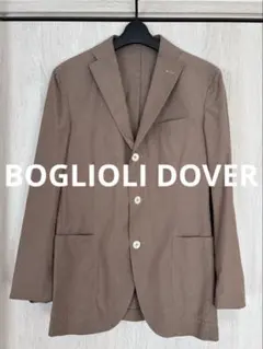 現行タグ ボリオリ DOVER コットンリネン ジャケット 46 ネイビー