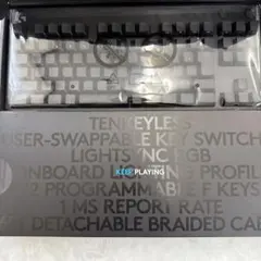 ロジクールゲーミングキーボード RGBライト 開封のみ