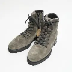 【新品未使用タグ付き】Luca Grossi スエード ショートブーツ 23cm