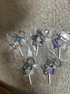 忍たま乱太郎　アクリルキーホルダー 5個セット