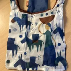 非売品　KALDI 馬と女性デザイン トートバッグ