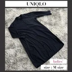 UNIQLO:コットンギャザーロングシャツワンピース