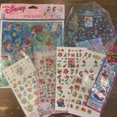 Disney リトルマーメイド ステッカーセット　7点セット