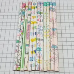 ■ サンリオ 昭和レトロ 鉛筆12本セット ■