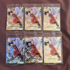 【6セット】ドラゴンボール スーパーダイバーズ ゴッドレア　3種　新品未開封