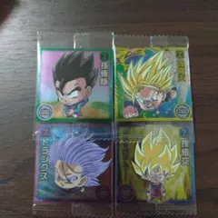 ドラゴンボール キャラクターシール 4枚セット