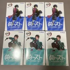 ぬーどるストッパー鬼滅の刃 竈門炭治郎 冨岡義勇 6個セット