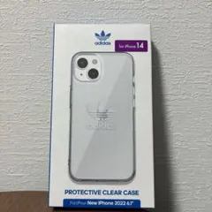 【新品】adidas iPhone 14 / 13 ケース クリア アディダスのサムネイル