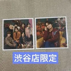 なにわ男子　ましかくフォト　Classic 渋谷店限定　集合+藤原丈一郎