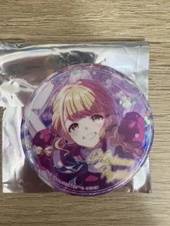 学園アイドルマスター ホログラム缶バッジ 藤田ことね クリスマス