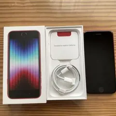 水没品Apple iPhone SE (第3世代) レッド128G
