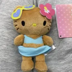 ハローキティ マスコット XOXOギャル vol.2 ぬいぐるみ 日焼けギャル