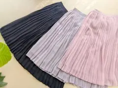 UNIQLO ユニクロ シフォンプリーツスカート 3枚セット