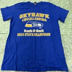 GILDAN Tシャツ ブルー SKYHAWK