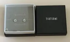 K10ホワイトゴールドアクアマリンピアスのサムネイル
