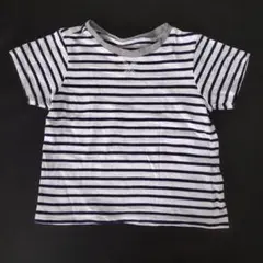 80cm(12-18M) OLD NAVY ボーダー 半袖Tシャツのサムネイル