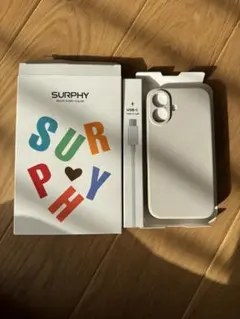 【iPhone16用】MagSafe対応スマホケース　充電ケーブル付