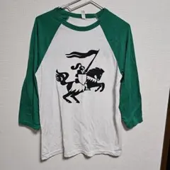 BELLA+CANVAS 騎士デザイン 七分袖カットソー騎士のイラスト★