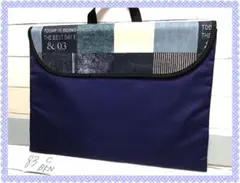 83★チェック★防災頭巾カバー★背もたれ★ハンドメイド★入園入学★